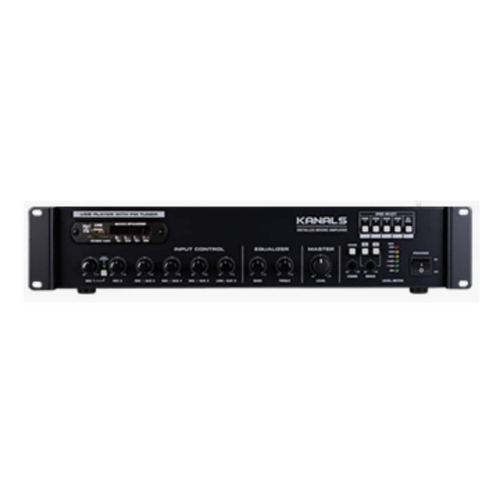 카날스 BKH-400 400W PA 전관 방송 앰프 USB